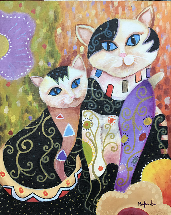 Me e filha - 40 x 50 - AST - 2019